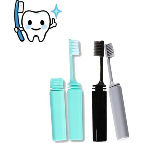 Orthdent Folding Toothbrushes