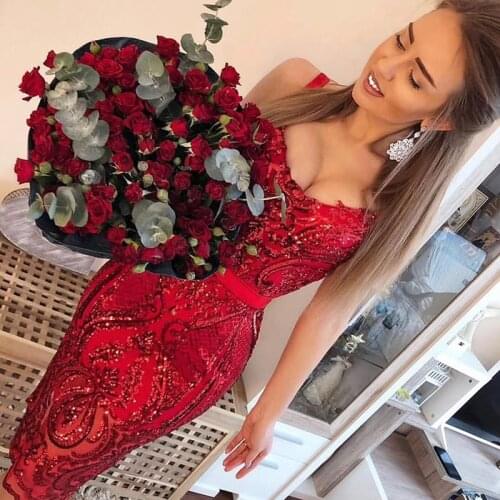 Swtao Red Summer Dresses