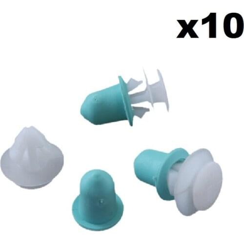 X10 FOR FORVW GOLF MK2 DOOR MOULDING TRIM STRIP CLIPS RUBSTRIP 191853585A