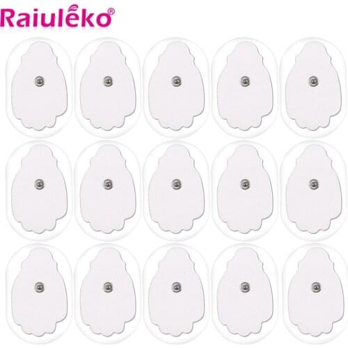 10/20PCS EMS Electrode Pads for Tens Acupuncture Digital Therapy Machine Massager Pad Replacement Electrodes Medium Frequency