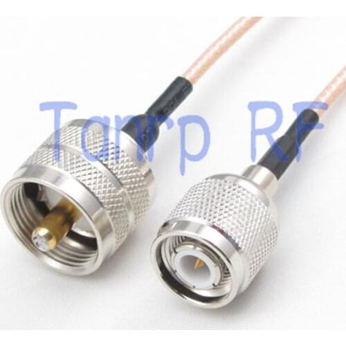 10pcs 15CM Pigtail coaxial jumper cable RG316 extension cord 6inch UHF male plug to TNC male RF adapter connector