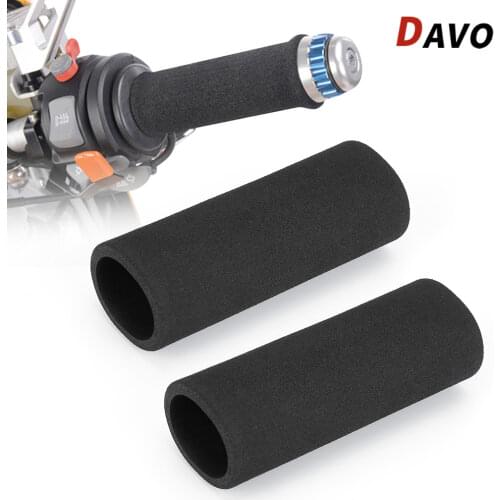 Motorbike Handlebar Grip Cover Motorcycle Accessories Slip-on Foam Anti Vibration Comfort Hand Grip Cove For Bmw Styling