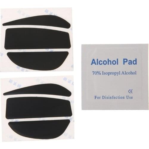 2 Sets 0.6mm Thickness Replacement Mouse Feet Mouse Skates for Logitech G9 G9X