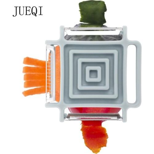 3 in1 Stainless Steel Potato Grater Julienne Peeler Kitchen Accessories Vegetables Peeler Double Planing Grater Kitchen Tools