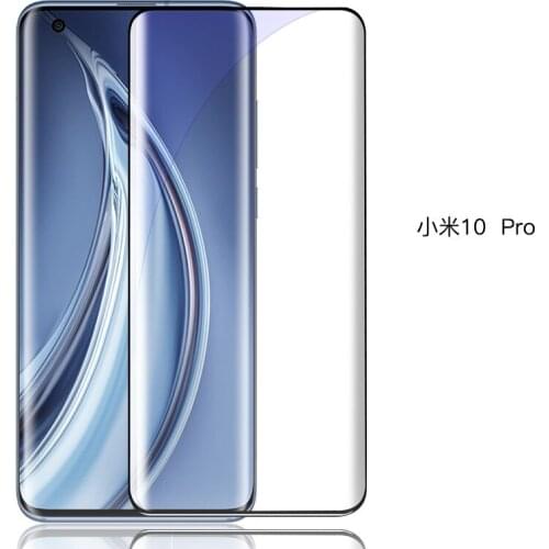 500pcs 9H Full Coverage Premium 3D Curved Tempered Glass Screen Protector Flim Guard For Xiaomi Mi 11 Ultra Note 10 Lite CC9 Pro