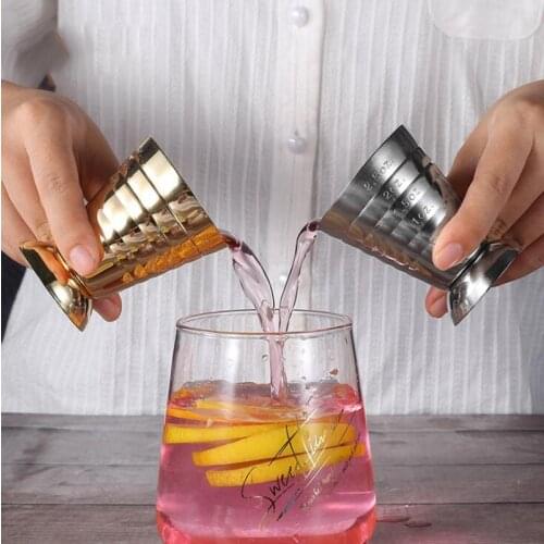 75ml Measuring Shot Cup Ounce Jigger Bar Measures Bartending Tool Cocktail Drink Mixer Liquor Cup Mojito Measure KTV Barware