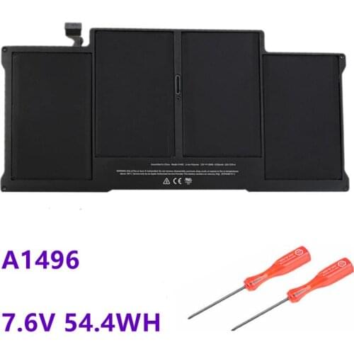A1496 Laptop Battery For Apple MacBook Air 13" A1466 2013/2014/2015 MD760LL/A MD761CH/A A1496 Laptop Battery 7.6V 54.4WH