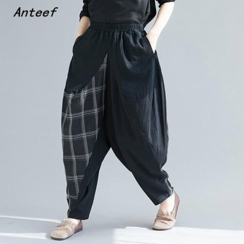 Женские льняные брюки Anteef China At AliExpress