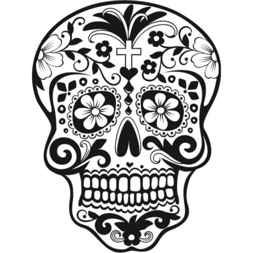 Wallcoverings murals Skull head decorative wall sticker bedroom living room creative background sticker word sticky mural