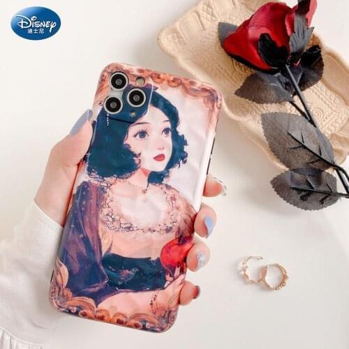 Disney Retro Snow White Alice TPU Soft Case for iPhone 11 Pro Max XR XS Max Full Body Phone Back Cover zz0531