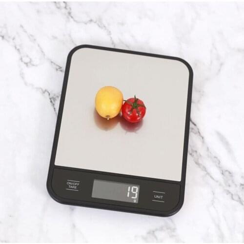 Electronic USB Coffee Scale Kitchen Food Weighing Scale High Accuracy Pour Over Drip Espresso Battery Measuring Tools-10KGS