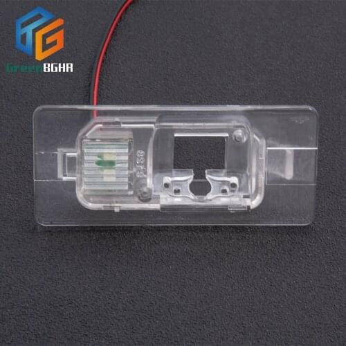 GreenBGHR License Plate Lights Housing Car Rear View Camera Bracket For Audi TT/TTS (8J) Q3 Q5 (8R) Q7 A1 A4 A8 (B8) S5 RS5