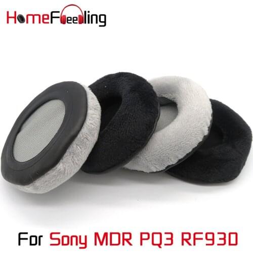 Homefeeling Ear Pads For Sony MDR PQ3 RF930 Earpads Round Universal Leahter Repalcement Parts Ear Cushions