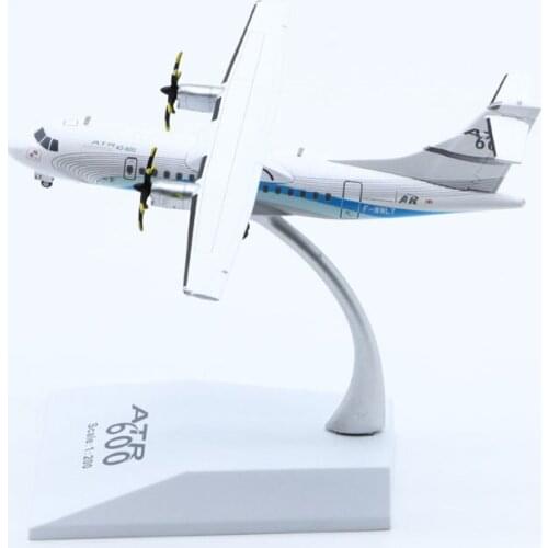 1:200 Scale Airways ATR42-600 Airlines Model with Base Alloy Aircraft For Collectible Souvenir Show Gift Toys