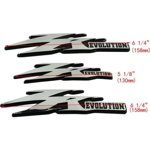 Motorcycle scooter body fairing Chrome sticker Motorcycle 3D stereo Stickers Decals For Yamaha JOG ZR EVOLUTION