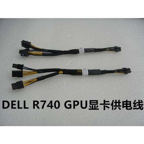 Original CN-0TR5TP FIT For Dell R740 R740xd GPU Power Cable TR5TP 0TR5TP Riser to GPGPU 100% Test ok