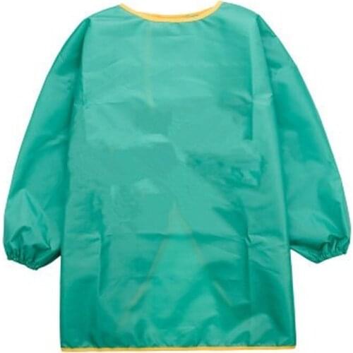 Simple Reusable Children Painting Smocks Baby Reversible Clothing Kindergarten Kids feeding Clothes Accessories