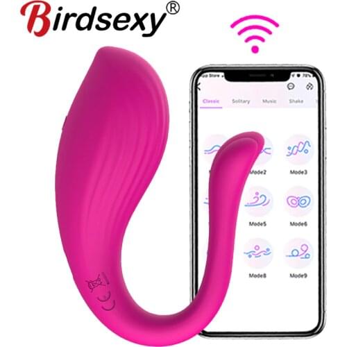 Wear Bluetooth Dildo Vibrator for Women Masturbator APP Remote Control Vibrator Vibrating Panties Sex Toys for Couple Sex Shop