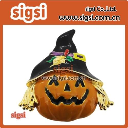 Halloween Pumpkins Brooches Pin Halloween Party Costumes Witch Brooch Decorations pin Jewelry Womens Mens Children