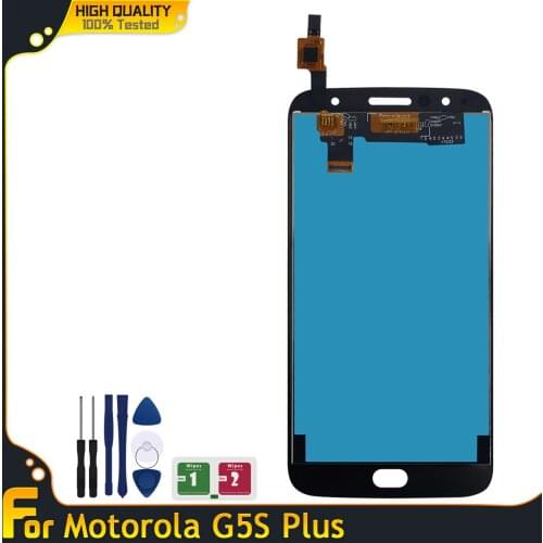 5.5" NEW LCD Display For Motorola Moto G5S Plus XT1802 XT1803 XT1805 LCD Display Touch Screen Digital Assembly Replacement Part
