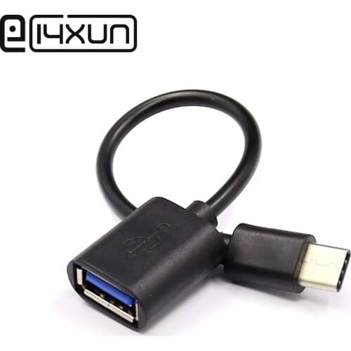 EClyxun 1Pcs Universal Type-C USB 3.1 To USB 2.0 OTG Adapter Type C Data Cable Connector
