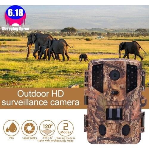 New PR900 20MP 1080P Trail Camera Wireless Hunting Cameras Photo Traps Night Vision Wildlife Surveillance Wild Tracking Cam