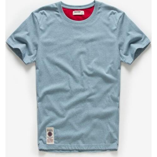 Мужские однотонные футболки MODITIFS China At AliExpress