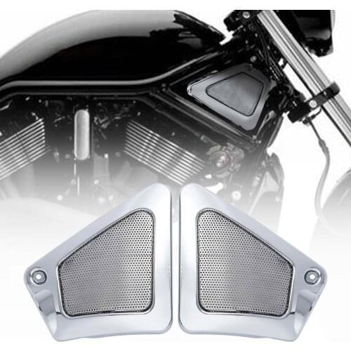 Motorcycle Chrome Black Airbox Frame Neck Side Covers for Harley V-Rod Muscle VRSCAW VRSCDX VRSCA