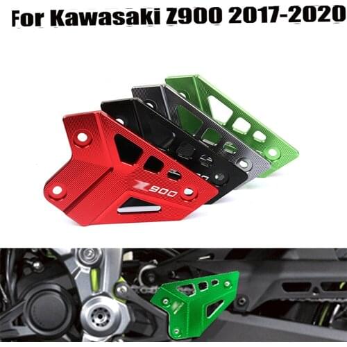 Motorcycle Accessories moto-FootPeg Footrest Rear set Heel Plates-Guard-Protector For KAWASAKI Z900 2017 2018 2019