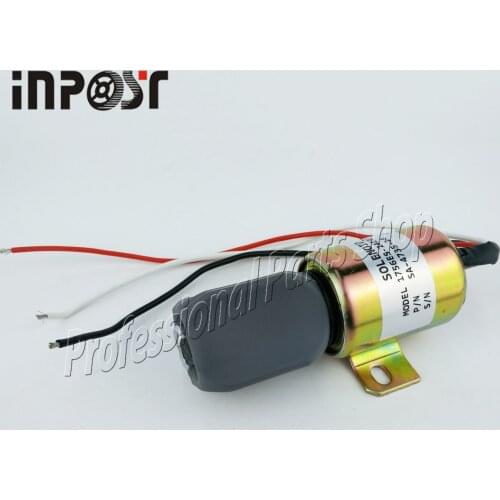 Flameout Solenoid Stop Valve 24v SA-4735-24 1756ES-24E3ULB1S5 for hyundai excavator