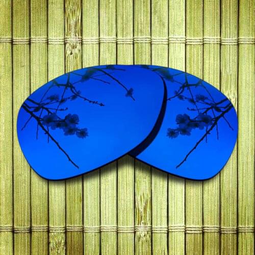 Polarized Replacement Lense For-Oakley Feedback Sunglasses Frame True Color Mirrored Coating - Violet Options