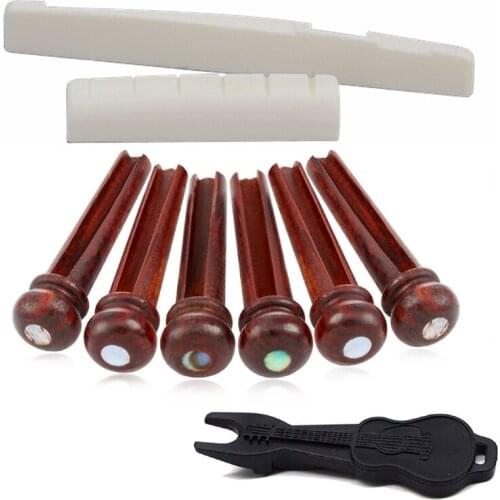 Abalone Pearl Dot Inlay Durable Nail Strings Pin Guitar Accessories