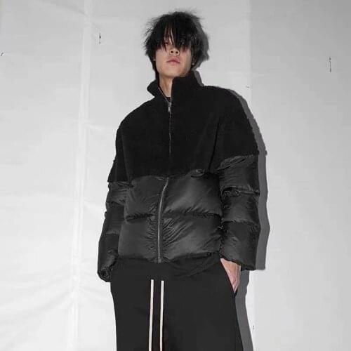 Ric mon* new 2020, the newest patchwork down jacket jacket!Brown and black