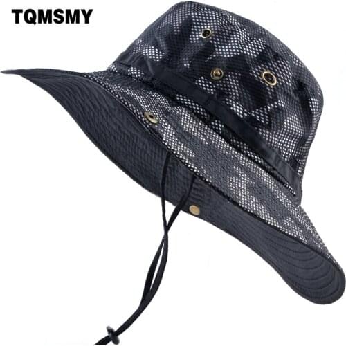 TQMSMY Camouflage hat for men bucket hat Bob Outdoors Sun Hat men women Wide Brim Anti-UV Fishing Hats mens bone caps TMP22