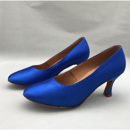 7.5cm Heel Ballroom Shoes For women Salsa shoes pratice shoes comfortable shoes MS6601SPS