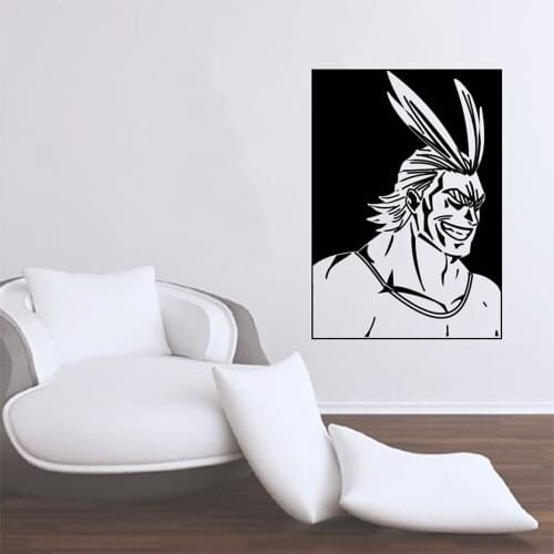 Cartoon Style My Hero Academia Vinyl Wall Sticker Home Decor Stikers For Kids Rooms Decoration Wall Decoration Murals