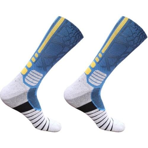 YZ-S-NC-0007 2021 Cotton High quality fashion sports stocking Running Hiking stocking Basketball football Long Socks