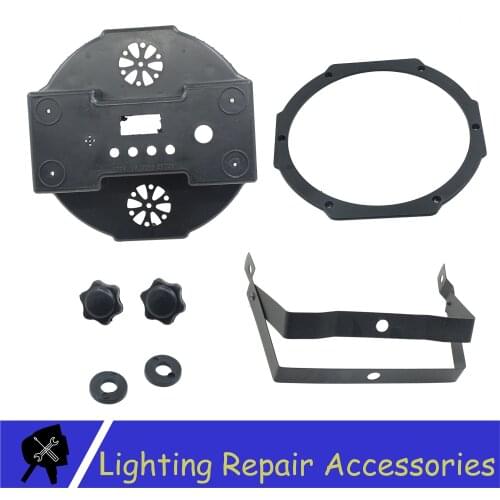 1 Set Stage Lights Accessories ABS Plastic Case 7x12w 7x10w 12x12w RGBW 4in1 Par Light Housing Shells With Power Input and out