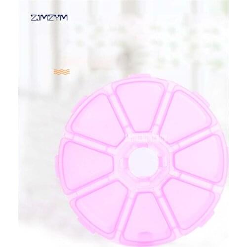 1pcs Storage Tool Box Screws Nut Pills Drill Bits Jewelry Rhinestone Beads Nail Art Tip Spare Part Holder Craft Organizer Case