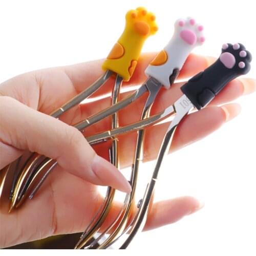 2021 Plastic Nipper Cover Protective Sleeve for Nail Cuticle Scissors Manicure Pedicure Tools Dead Skin Tweezers Cap