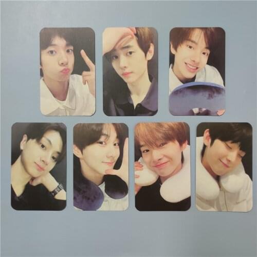 7PCS/SET KPOP ENHYPEN Selfie INS Mini Photo Cards Postcard Wallet Cards JAY NIKI SUNOO JUNGWON HEESEUNG For Fans Collection B22