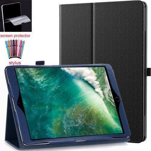 Case for Apple ipad 2 3 4 2nd 3rd 4th generation Slim Lighweight PU Leather Stand cover+screen protector+stylus
