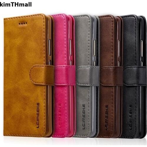 Case For Huawei P9 lite 2016 Cover Retro Flip Card Slot Kickstand PU leather Soft Wallet Case for Huawei P9 lite case kimTHmall