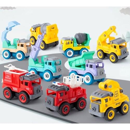 Kids Classic Simulation Engineering Car Toy Excavator Model Tractor Toy Dump Truck Model Toy Vehicles Mini Gift for Boy Gifts