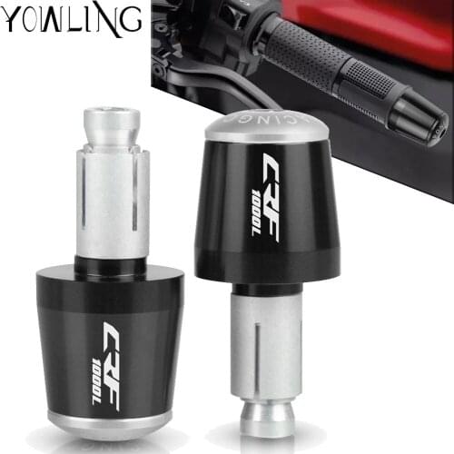 FOR Honda CRF1000L CRF 1000L Africa Twin 2016 2017 2018 Motorcycle grips Bar End Accessories Handle Handlebar Plug End Cap grip