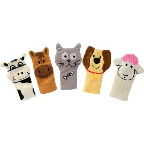 Anki Toys Farm Animals Finger Puppet Set