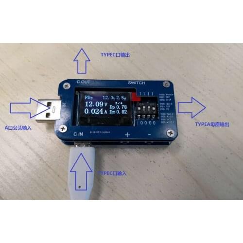Decoy Dialing Code Typec PD3.0 2 QC3.0 AFC MTK Fast Charge Protocol Test Aging PD