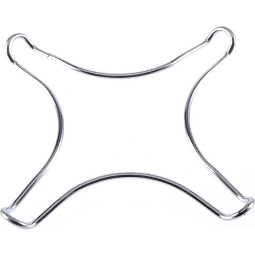 Mayitr Milk Pot Trivet Stand Chrome Plated Metal Stove Top Coffee Maker Gas Cooker Hob Holder For Kitchen Tool