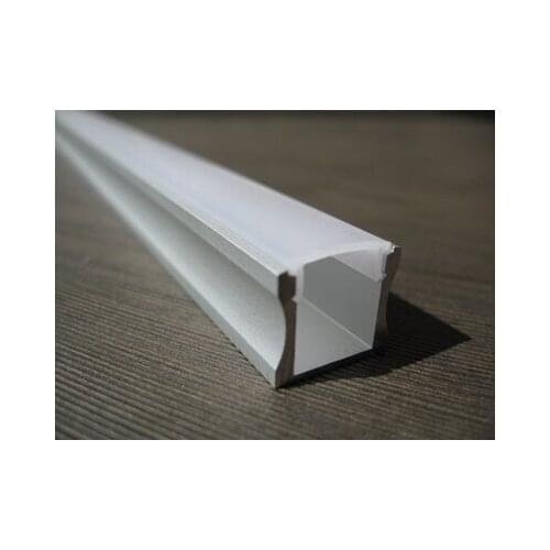 U-Shape Aluminum Channel/ Profiles for surface and recessed LED strip installation, Slim Compact Design Pack of 10*1m, Free Ship