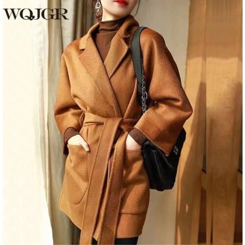 Женские элегантные пальто WQJGR China At AliExpress